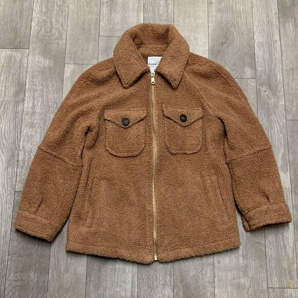 Womens‎ Bagatelle Sherpa Teddy Full Zip Jacket - Picture 1 of 8